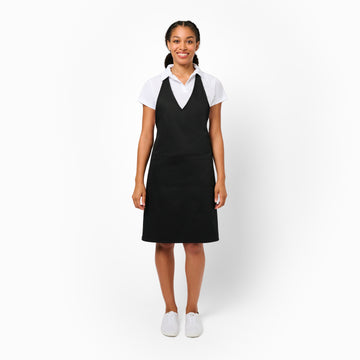 ONE SIZE V-NECK APRON